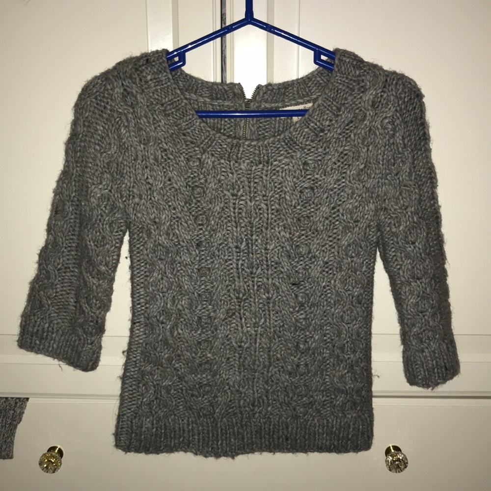 Grey sweater